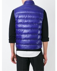 Moncler Classic Padded Gilet Blue