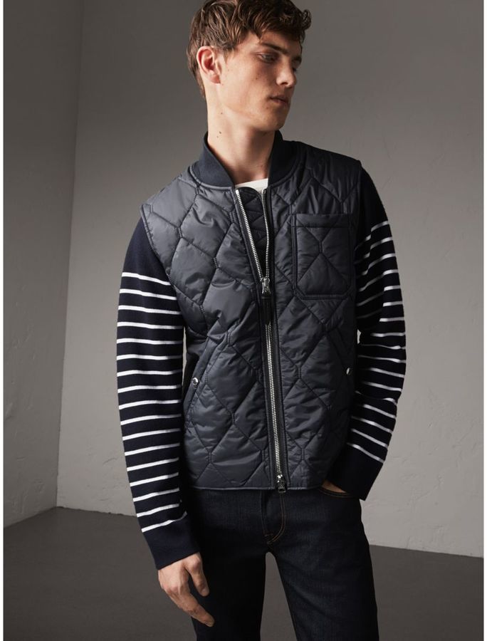 Burberry Diamond Quilted Gilet, $595 | Burberry | Lookastic