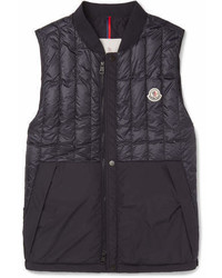 Moncler Doubs Slim Fit Quilted Shell Down Gilet