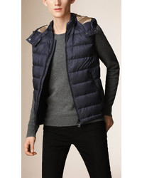 Burberry Down Filled Hooded Gilet