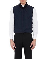 Thom Browne Down Quilted Vest Navy Size 2