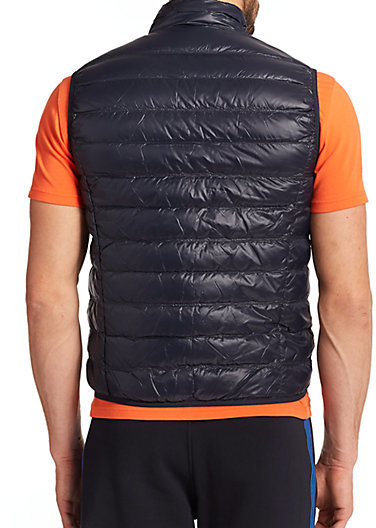 armani puffer vest