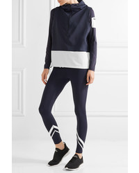 Tory Sport Hooded Stretch Jersey And Shell Vest