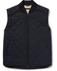 Loro Piana Horsey Quilted Storm System Gilet