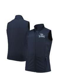 Dunbrooke Navy Tennessee Titans Big Tall Archer Softshell Full Zip Vest At Nordstrom