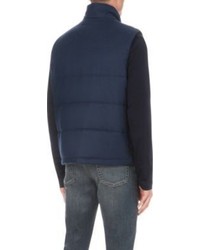Canali Padded Super 120s Wool Gilet