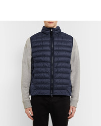 Stone Island Quilted Coated Gart Dyed Shell Down Gilet