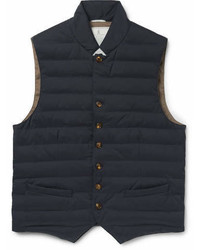 Brunello Cucinelli Quilted Waterproof Shell Gilet