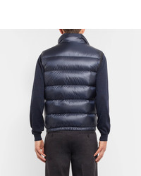 Prada Slim Fit Quilted Shell Down Gilet