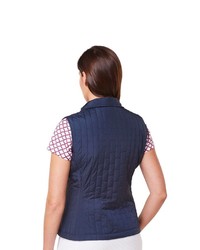 Tail Daisy Quilted Golf Vest