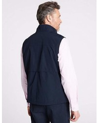 Marks and Spencer Zipped Through Gilet With Stormweartm