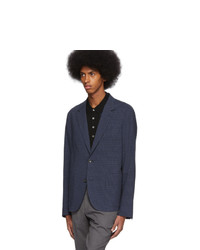 Ps By Paul Smith Blue Check Jacket