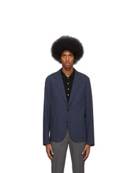 Ps By Paul Smith Blue Check Jacket