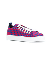 DSQUARED2 Gingham Low Top Sneakers