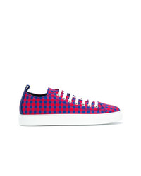 DSQUARED2 Gingham Low Top Sneakers