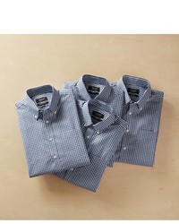 Nordstrom Shop Trim Fit Non Iron Gingham Dress Shirt