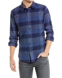 Bonobos Slim Fit Buffalo Check Stretch Flannel Button Up Shirt In Pleaseville Plaid