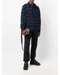 Off-White Special Flannel Shirt Blue Black