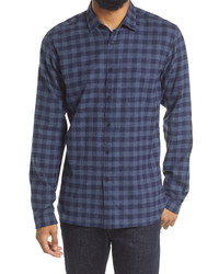 Oliver Spencer Clerkenwell Slim Fit Check Button Up Shirt