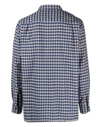 Universal Works Gingham Check Long Sleeve Shirt