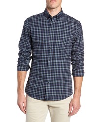 Nordstrom Men's Shop Traditional Fit Gingham Sport Shirt