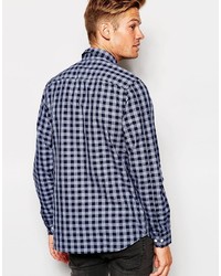 Selected Homme Large Scale Gingham Shirt