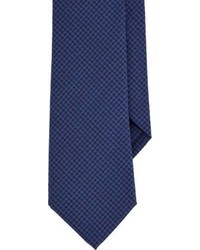Navy Gingham Tie