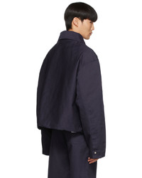 Spencer Badu Navy Cotton Jacket