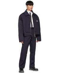 Spencer Badu Navy Cotton Jacket