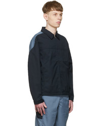 AFFXWRKS Navy Polyester Jacket