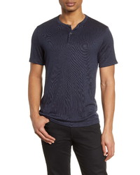 Theory Gaskell Slim Fit Short Sleeve Henley