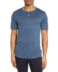 Theory Gaskell Slim Fit Short Sleeve Henley