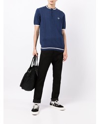 Fred Perry Henley Knitted Shirt