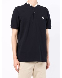 Fred Perry Mock Neck Polo Shirt