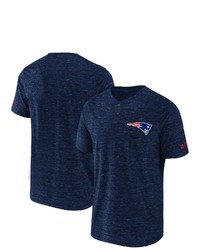 NFL X DARIUS RUCKE R Collection By Fanatics Navy New England Patriots Slub Henley T Shirt