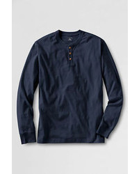 Men's Henley Shirts from Lands' End | Lookastic