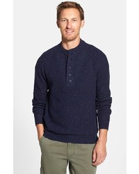Grayers Surplus Wool Blend Henley Sweater