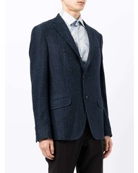Etro Fitted Single Breasted Blazer
