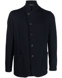Emporio Armani Herringbone Single Breasted Jacket