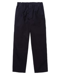 Norse Projects Evald Herringbone Pull On Pants In Dark Navy At Nordstrom