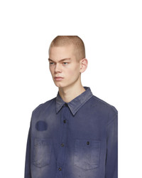Levis Vintage Clothing Blue 1950s Work Shirt