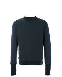 Navy Herringbone Sweatshirts for Men | Lookastic