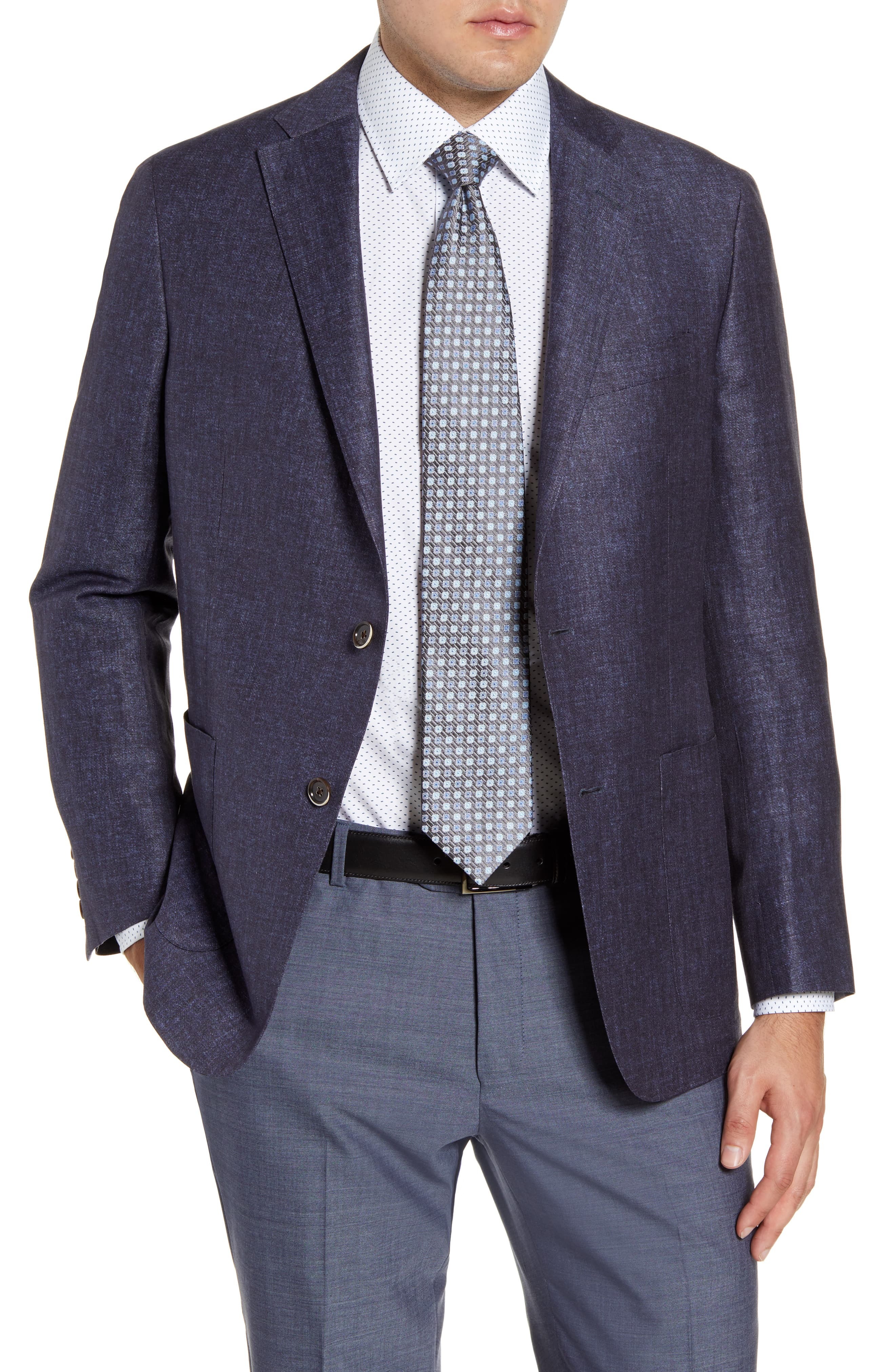 Hickey Freeman Classic Fit Herringbone Sport Coat, $747 | Nordstrom ...