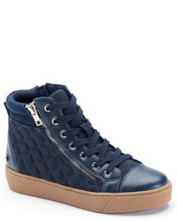 Juicy Couture Quilted High Top Sneakers