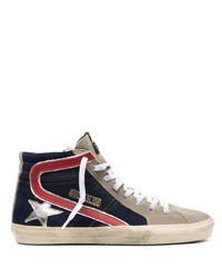 Golden Goose Star Patch Lace Up Sneakers