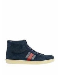 Gucci Suede High Top Trainers