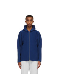 Homme Plissé Issey Miyake Blue Monthly Colors August Hoodie