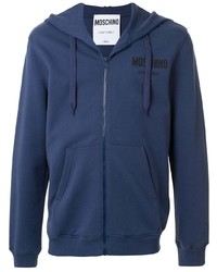 Moschino Couture Logo Zip Up Hoodie