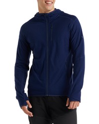 Icebreaker Descender Stretch Merino Wool Blend Zip Hoodie