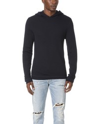 Vince Double Layer Mesh Hoodie